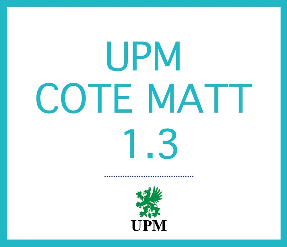 UPM COTE MATT 1.3 H