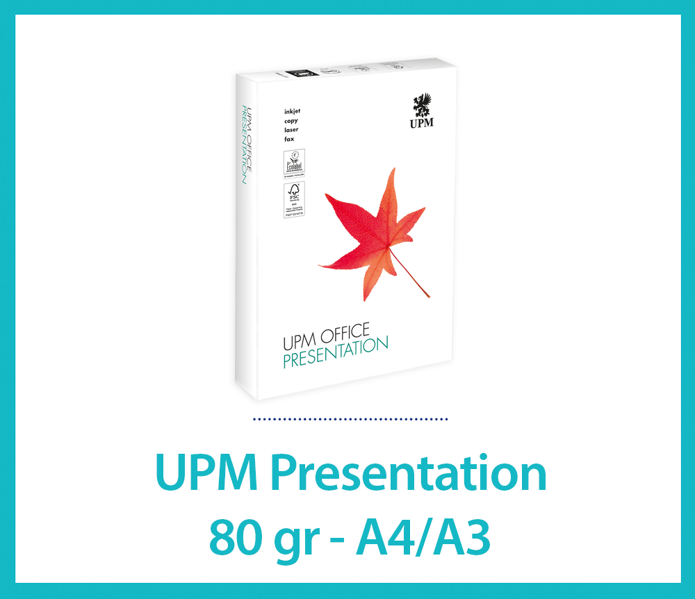 UPM Presentation 80 gr – A4/A3